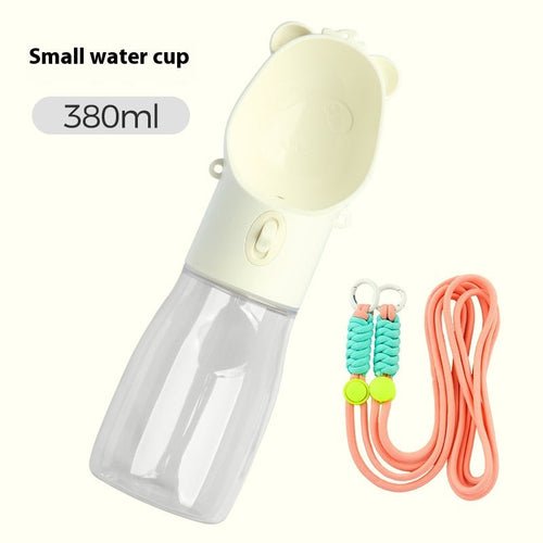 2 In 1 Portable Dog Water Bottle For Small Big Dogs Cat Outdoor - My CTC Pet Store