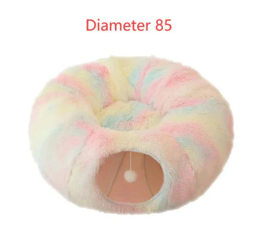 2-in-1 Cat Tunnel Bed: Cozy Rest & Endless Fun! ð¾ð ðï¸