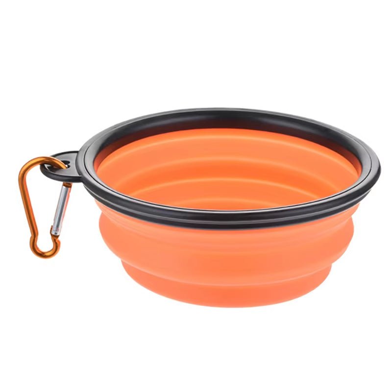 350/1000Ml Large Collapsible Dog Pet Folding Silicone Bowl Outdoor Travel Portable Puppy Food Container Feeder Dish Bowl - My CTC Pet Store