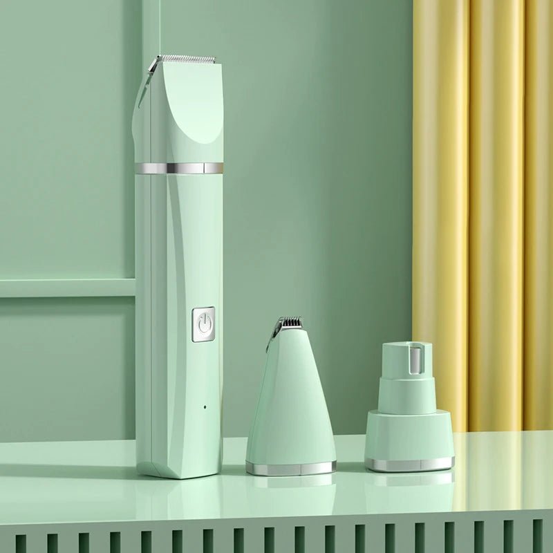 4 in 1 Electric Pet Hair Trimmer Grooming Clippers Cat Trimer Nail Grinder Professional Rechargeable Haircut Machine for Dogs - My CTC Pet Store