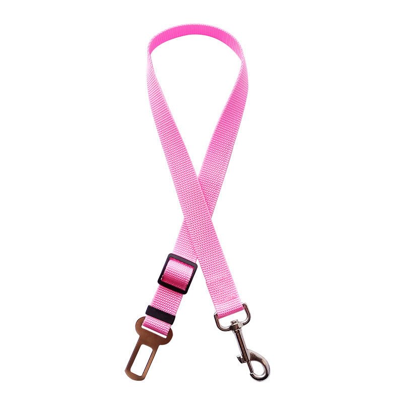 Adjustable Pet Cat Dog Car Seat Belt Pet Seat Vehicle Dog Harness Lead Clip Safety Lever Traction Dog Collars Dogs Accessoires Pets Products - My CTC Pet Store