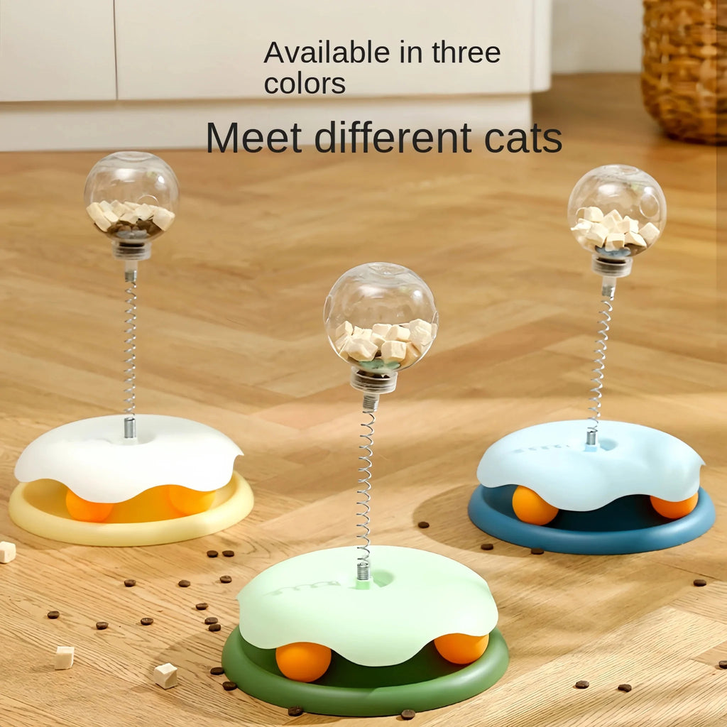 Cat Puzzle Food Leaking Ball Toy Cat Dog Interactive Treat Leaking Toy Catnip Slow Cat Dog Feeder Fun Pet Products Accessories - My CTC Pet Store