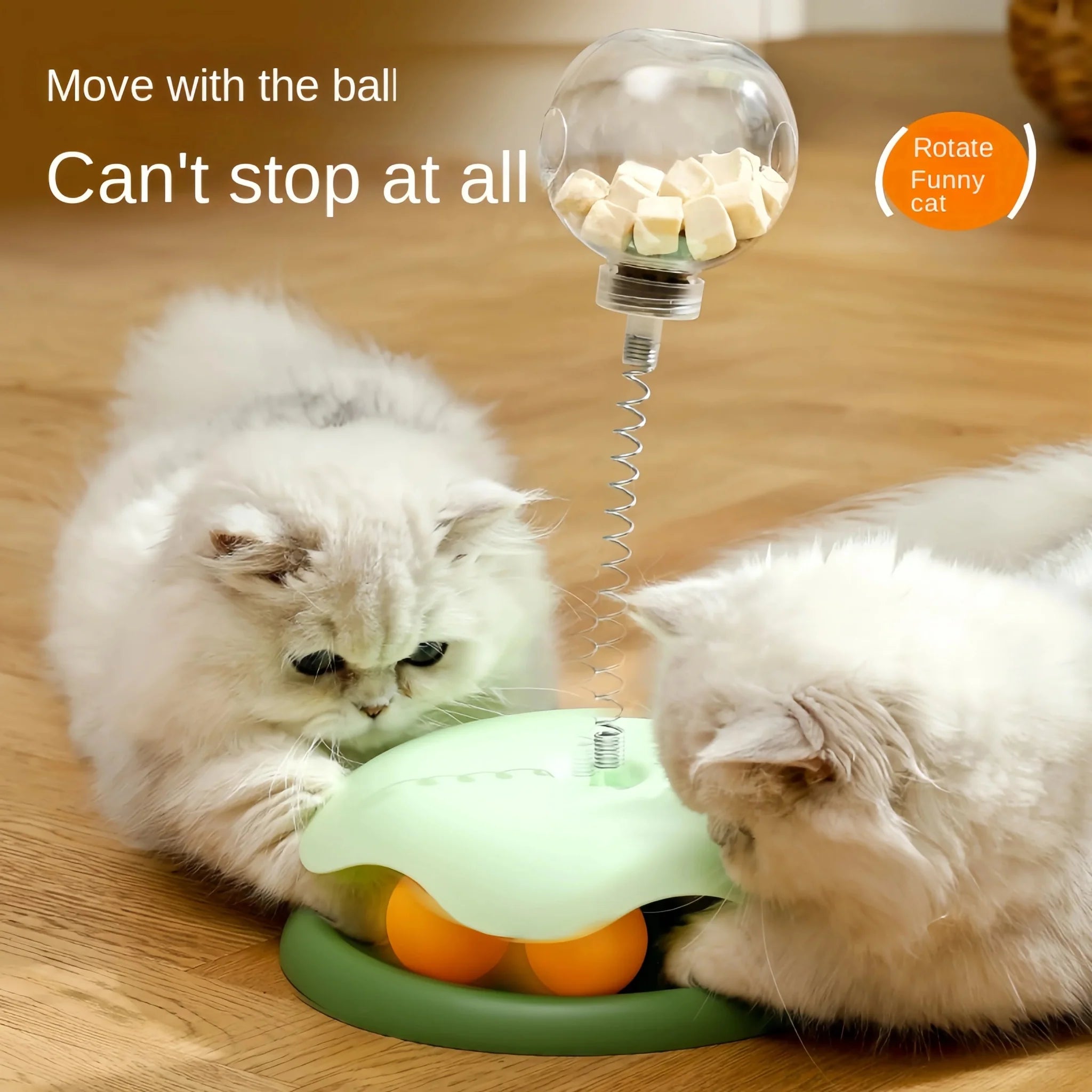 Cat Puzzle Food Leaking Ball Toy Cat Dog Interactive Treat Leaking Toy Catnip Slow Cat Dog Feeder Fun Pet Products Accessories - My CTC Pet Store