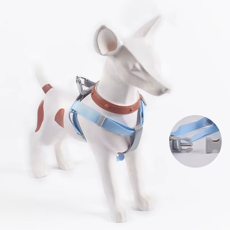 Dog Harness Vest for Small Dogs Adjustable Puppy Harness Vest with Leash Outdoor Walking Pet Rope Cat Harness Chihuahua Supplies - My CTC Pet Store