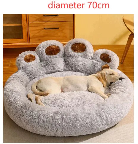 Long Plush Cat Bed, that makes your cat happy