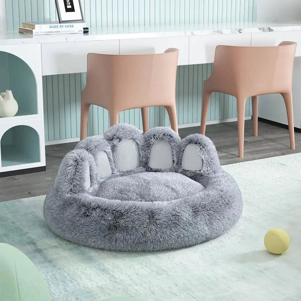 Long Plush Cat Bed, that makes your cat happy