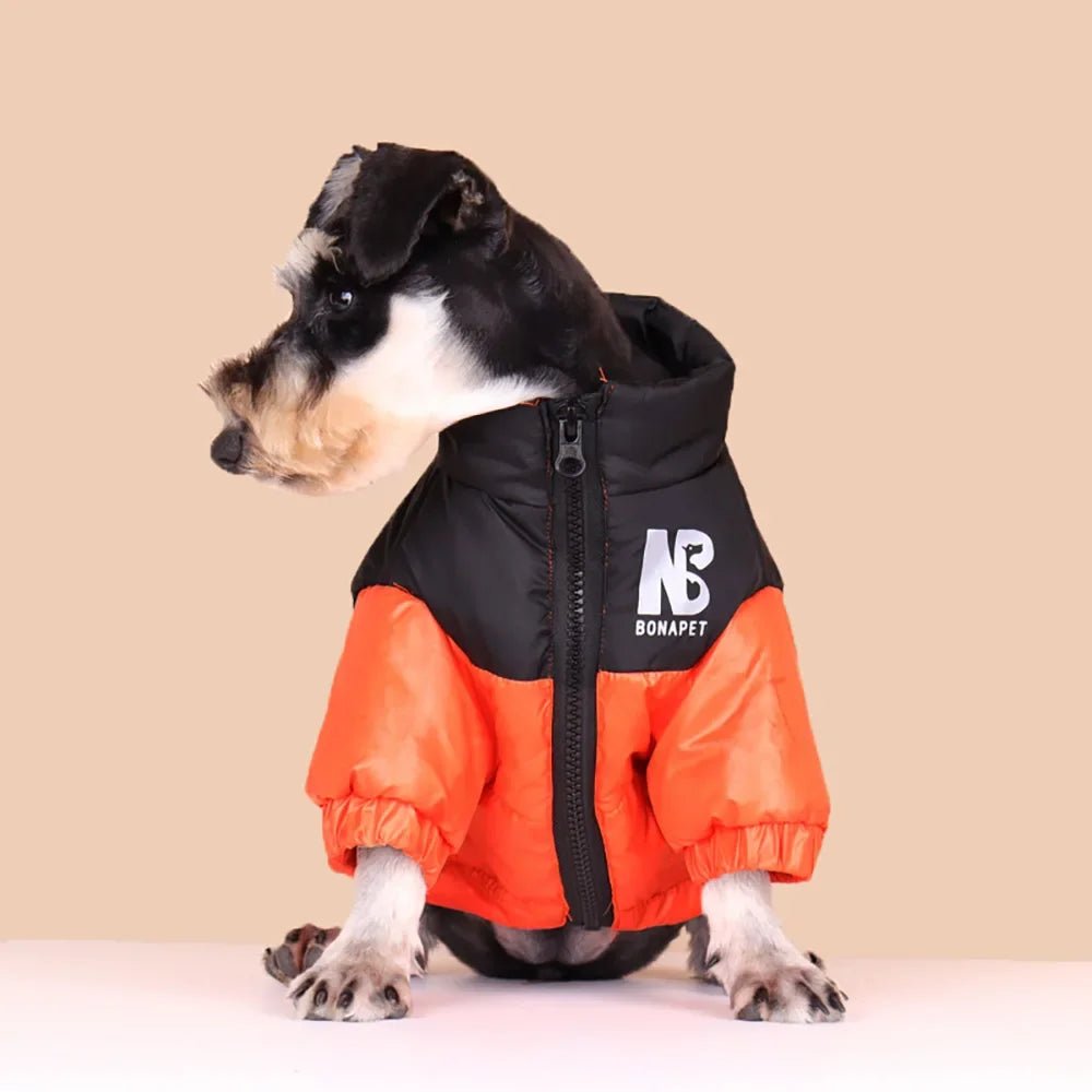 Luxury Dog down Jacket Winter Pet Clothes for Small Dogs Reflective Large Dog Coat French Bulldog Costume Labrador Husky Outfits - My CTC Pet Store