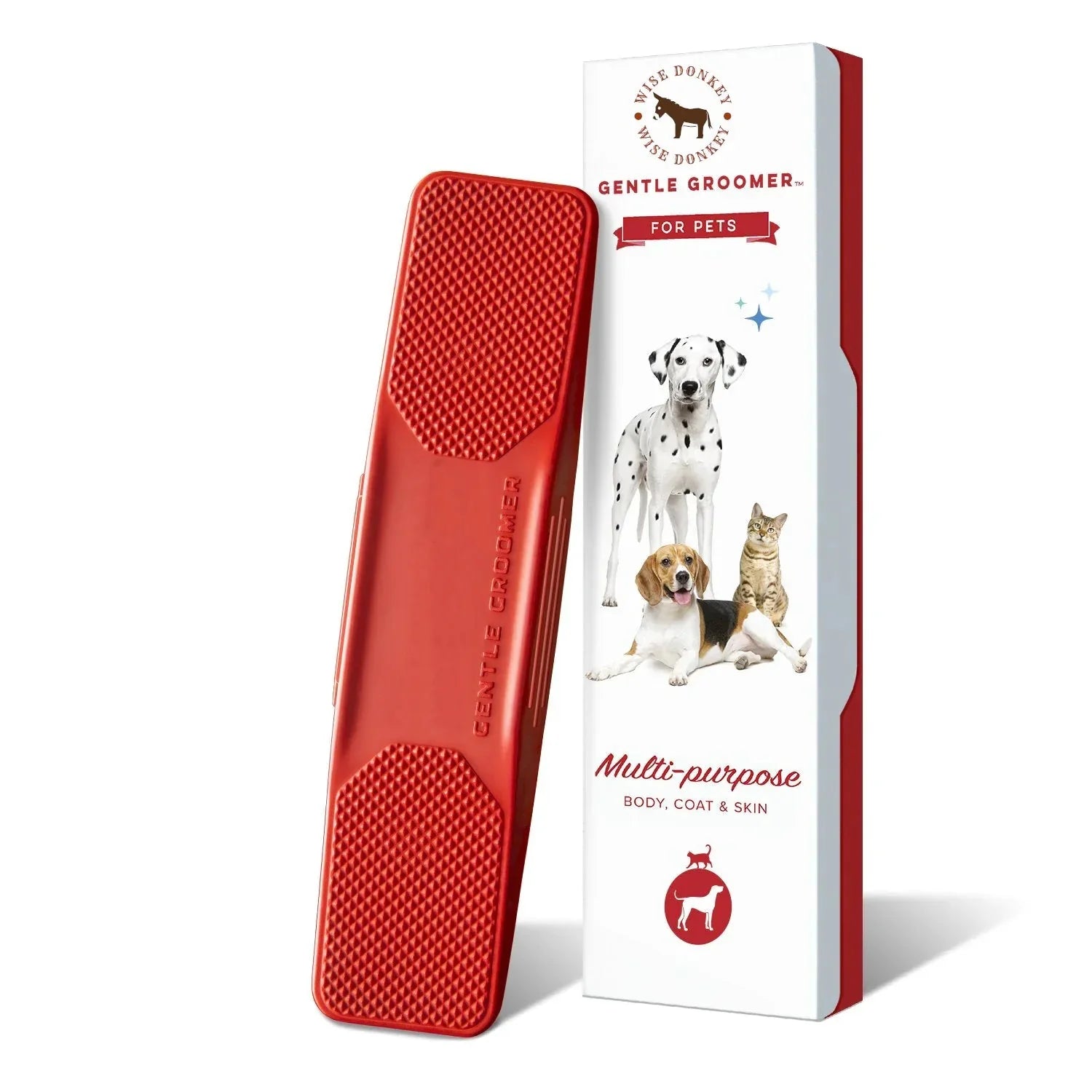 Ultimate Pet Grooming Brush - Gentle Care for Your Furry Friends!