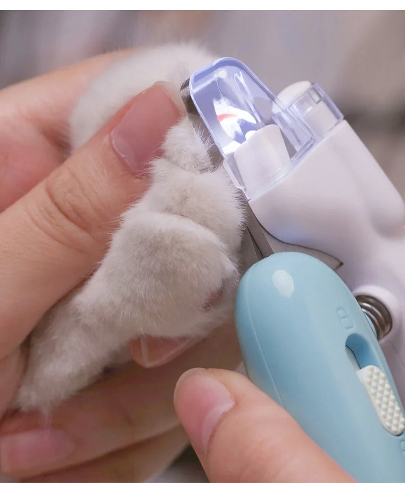 Pet Nail Clippers Dog Nail Clippers Cat Nail Clippers LED Electric Nail Grinder Pet Supplies LED Light Pet Nail Clippers - My CTC Pet Store