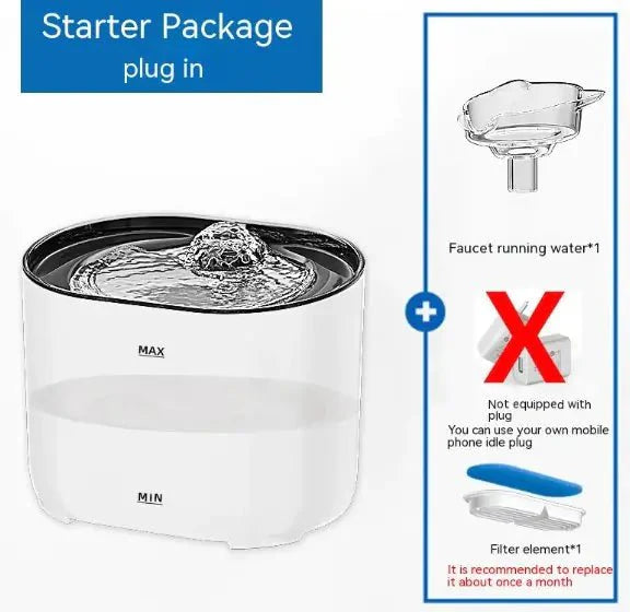 Pet Water Dispenser to keep your friend hydrated and healthy.