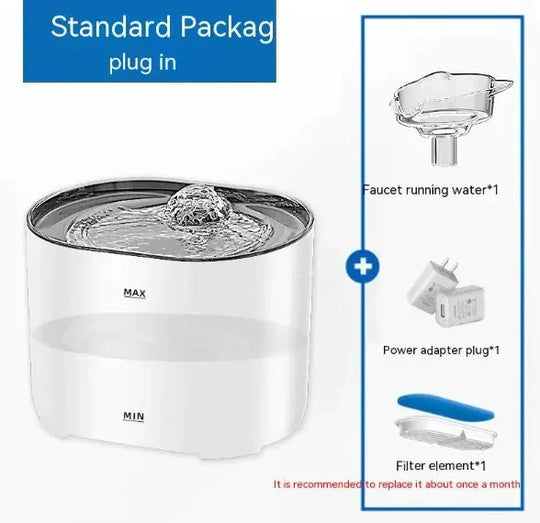 Pet Water Dispenser to keep your friend hydrated and healthy.