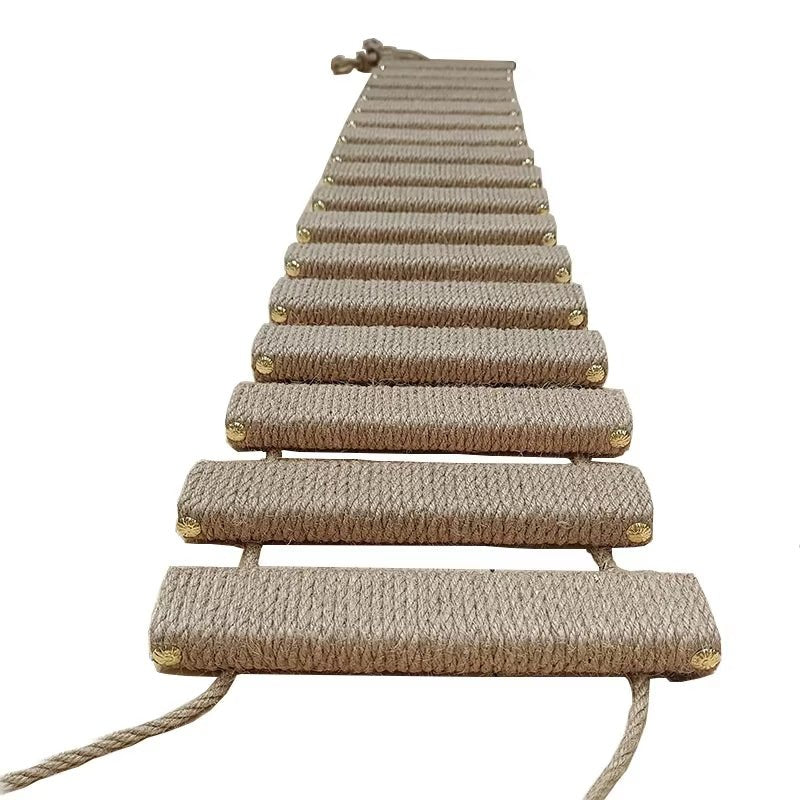 Various Sizes Cat Bridge Use for Cat Cage Sisal Rope Cat Ladder Pet Furniture Cat Step Scratcher Post Kitten Toys Cat Tree Tower - My CTC Pet Store