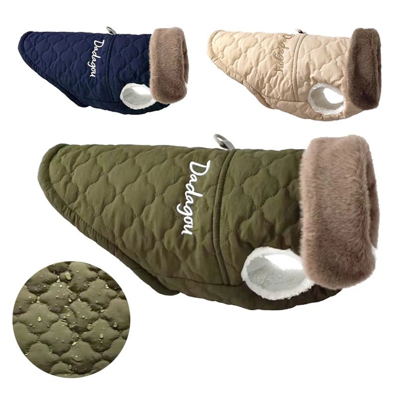 Waterproof Warm Dog Clothes for Small Medium Dogs Coat Puppy Outfit Vest Chihuahua French Bulldog Pug Costume Jacket Pet Supplie - My CTC Pet Store